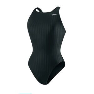 Speedo Black Tech Suit Swimsuit
